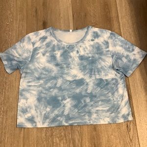 SweatyRocks Tie Dye crop top